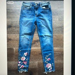 Driftwood jeans with patches